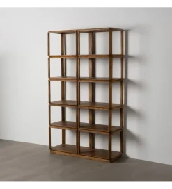 Zona-Design Regał ONOIR 155 cm drewno mango brązowy