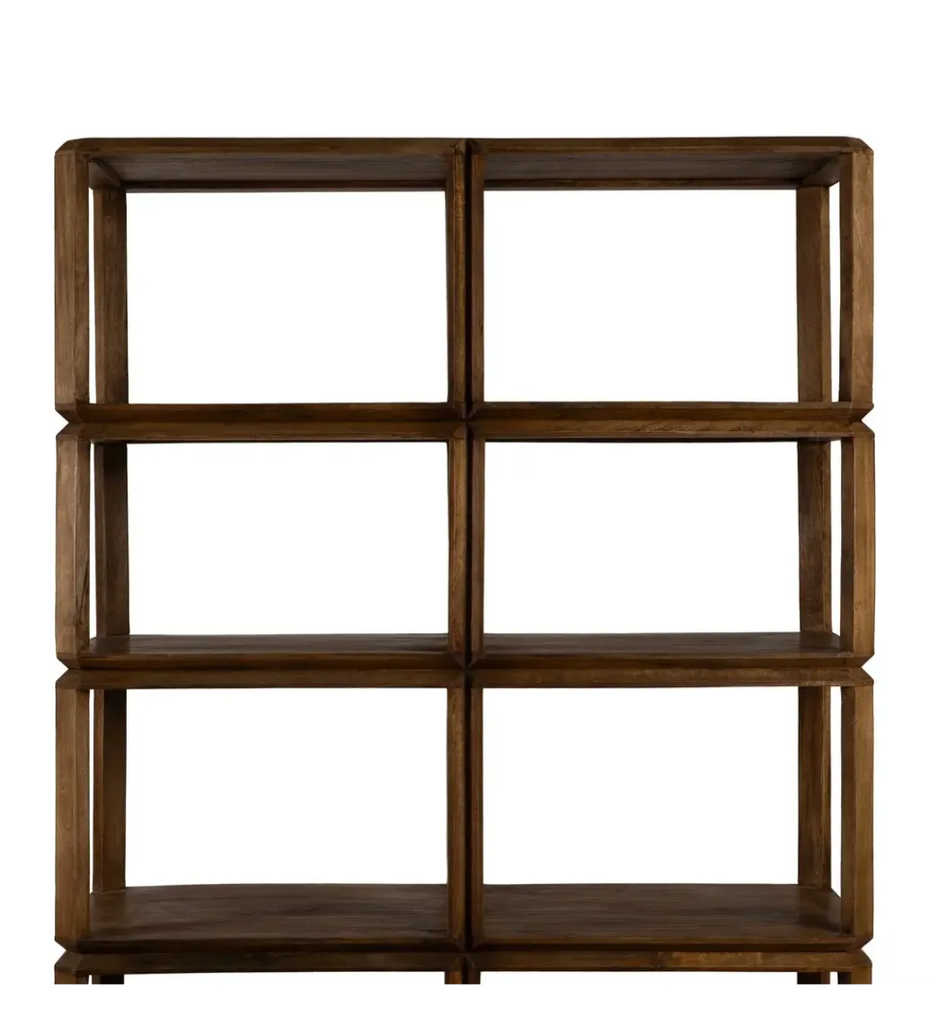 Zona-Design Regał ONOIR 155 cm drewno mango brązowy