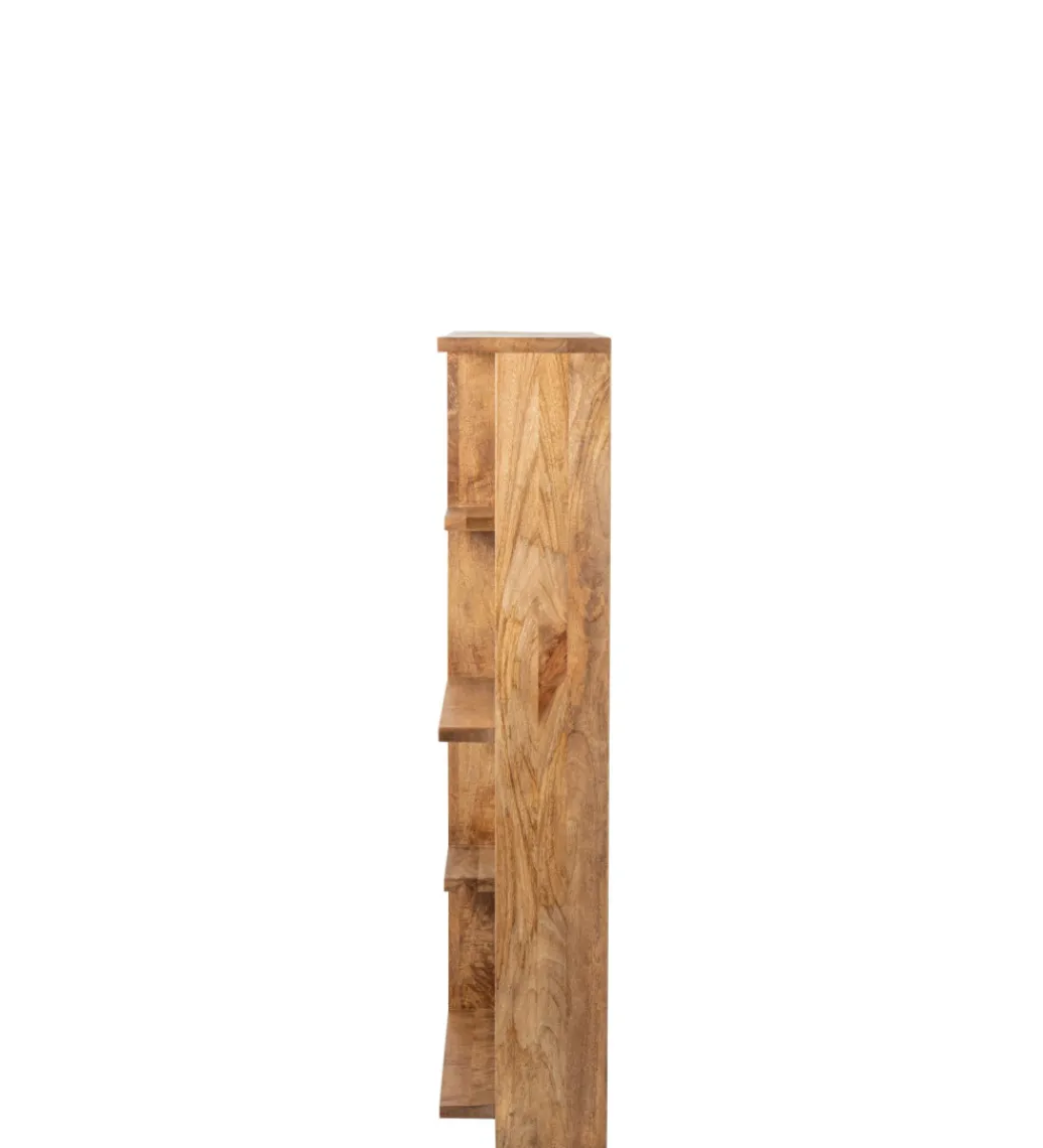 J-Line Regał PERYTA 146 cm drewno mango