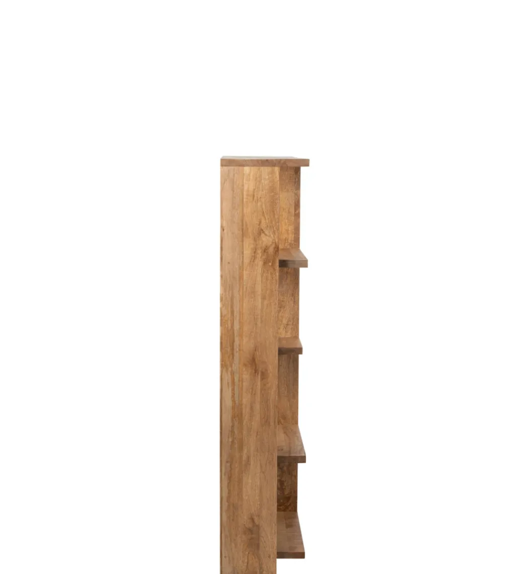 J-Line Regał PERYTA 146 cm drewno mango