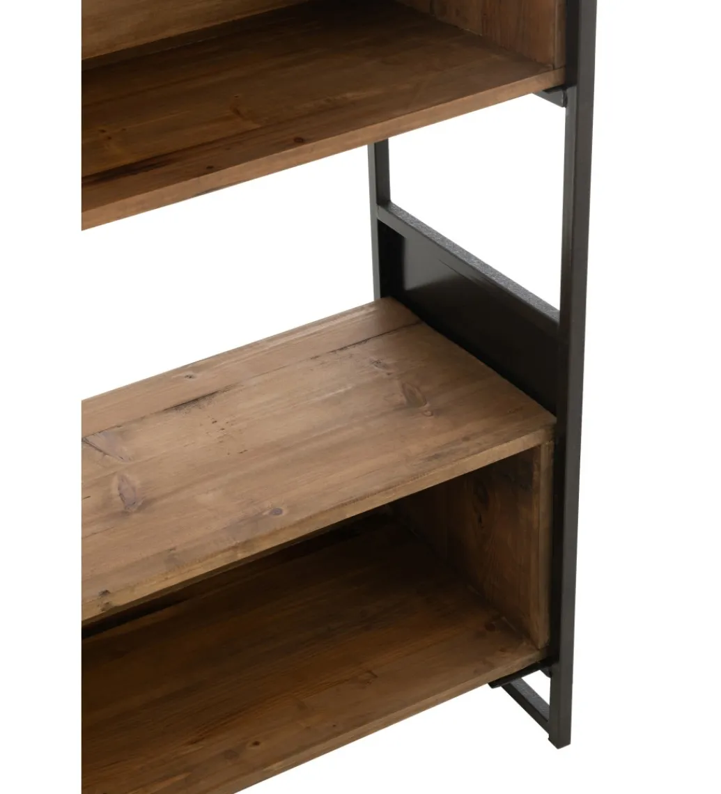 J-Line Regał Rustic 100 cm drewno
