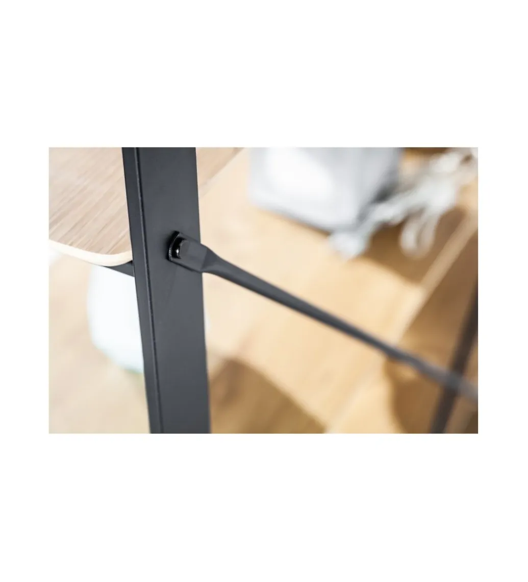 Invicta Interior Regał Sali 155 cm w kolorze dębowym