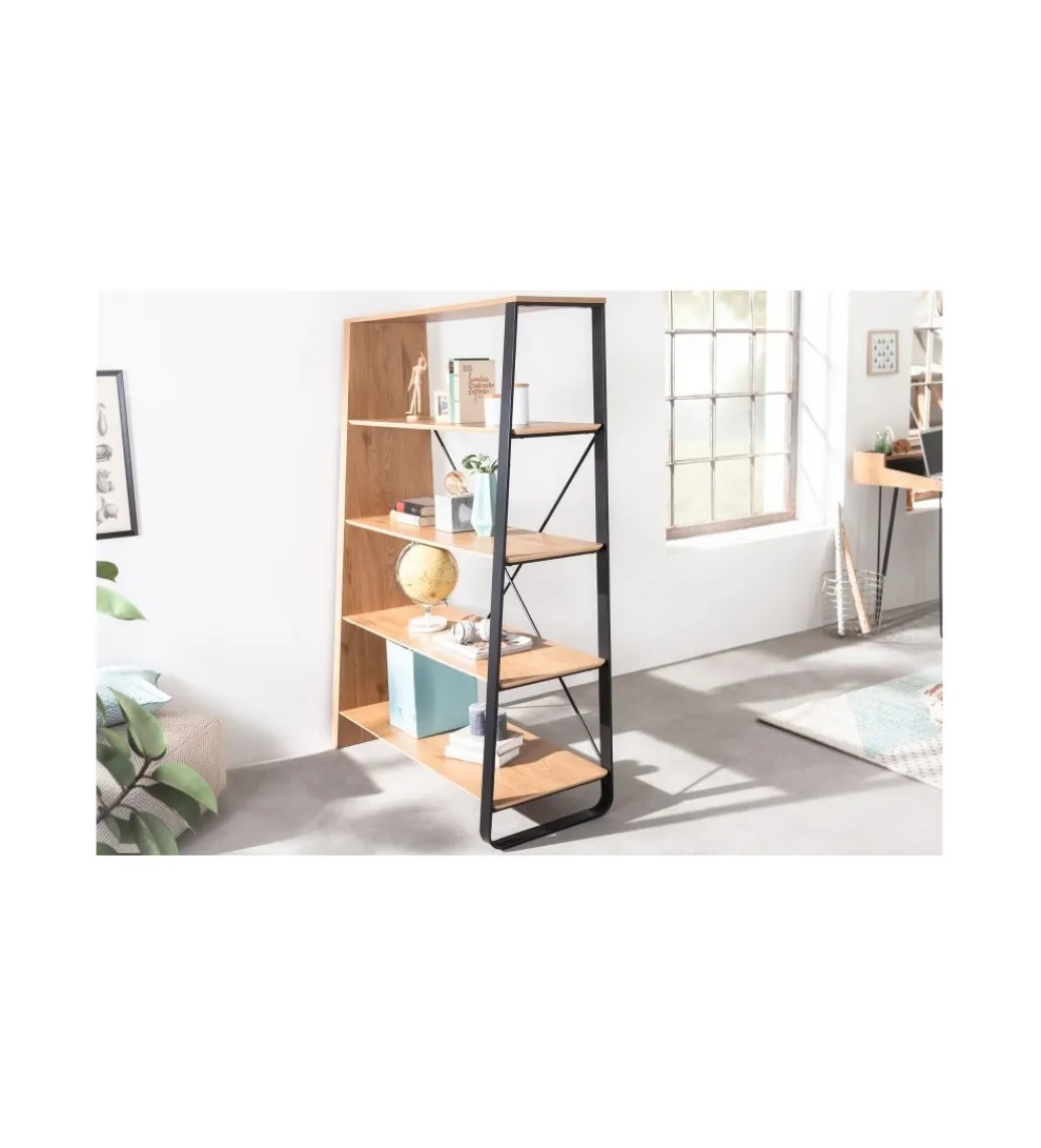 Invicta Interior Regał Sali 155 cm w kolorze dębowym
