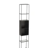 J-Line Regał Square 25 cm czarny