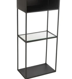 J-Line Regał Square 25 cm czarny