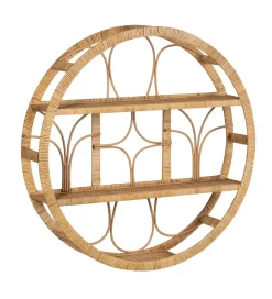 Zona-Design Regał TATUR 80 cm ratan naturalny