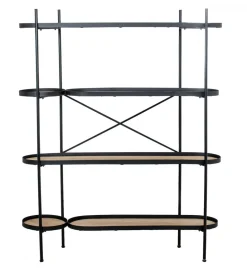 Exclusivas Regał WAFAM 110 cm czarny