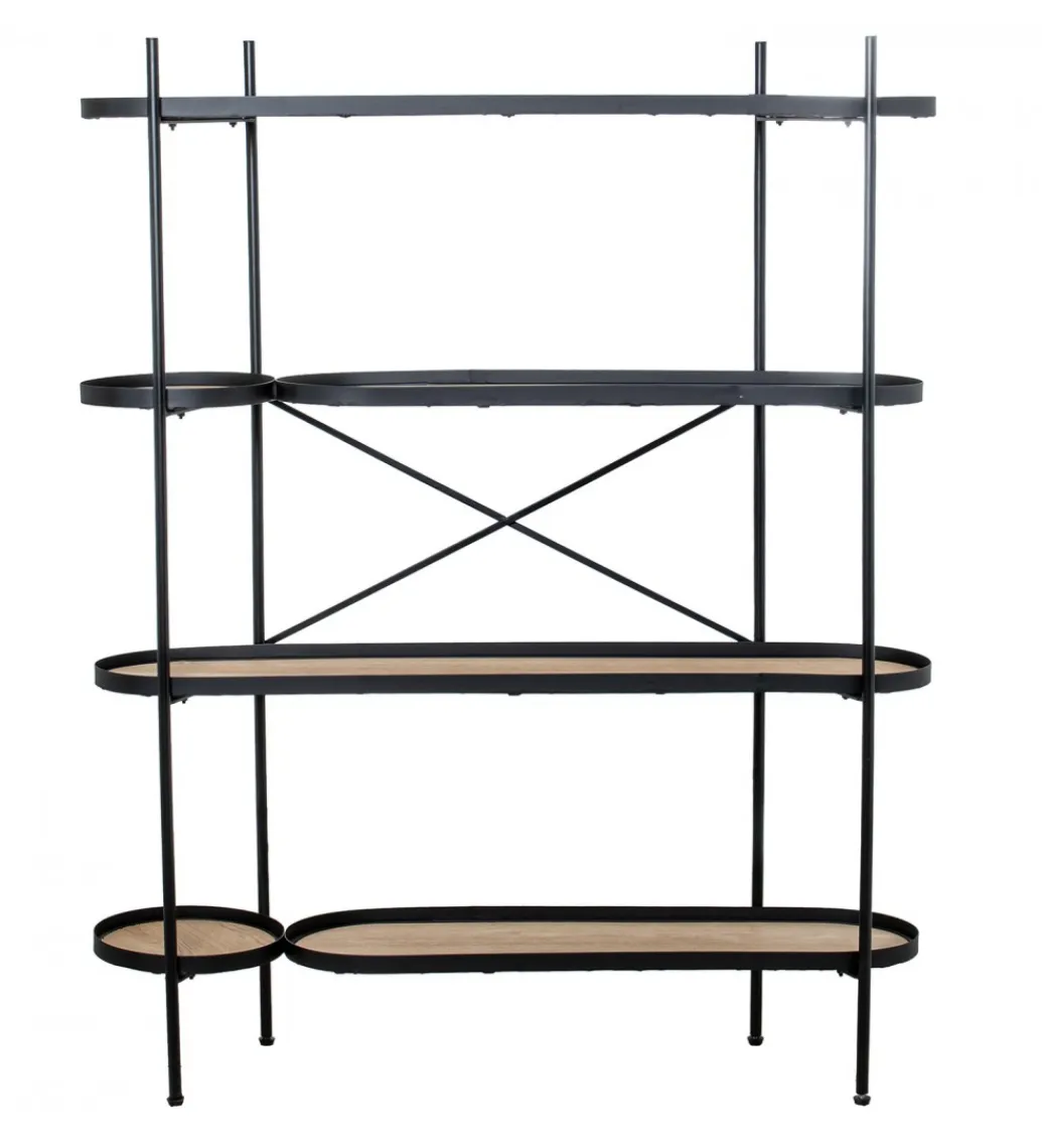 Exclusivas Regał WAFAM 110 cm czarny