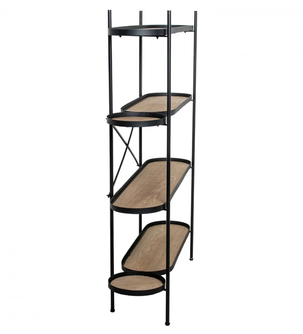 Exclusivas Regał WAFAM 110 cm czarny
