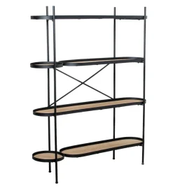 Exclusivas Regał WAFAM 110 cm czarny