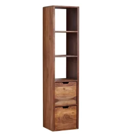 WOHNLING, GERMANY Regał wiszący MEKNES 35 cm drewno sheesham