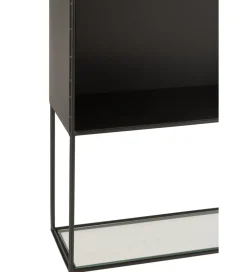 J-Line Regał wiszący Square 80 cm czarny