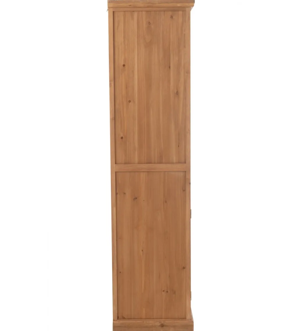 J-Line Regał z miejscem na wino LIA 178 cm naturalny