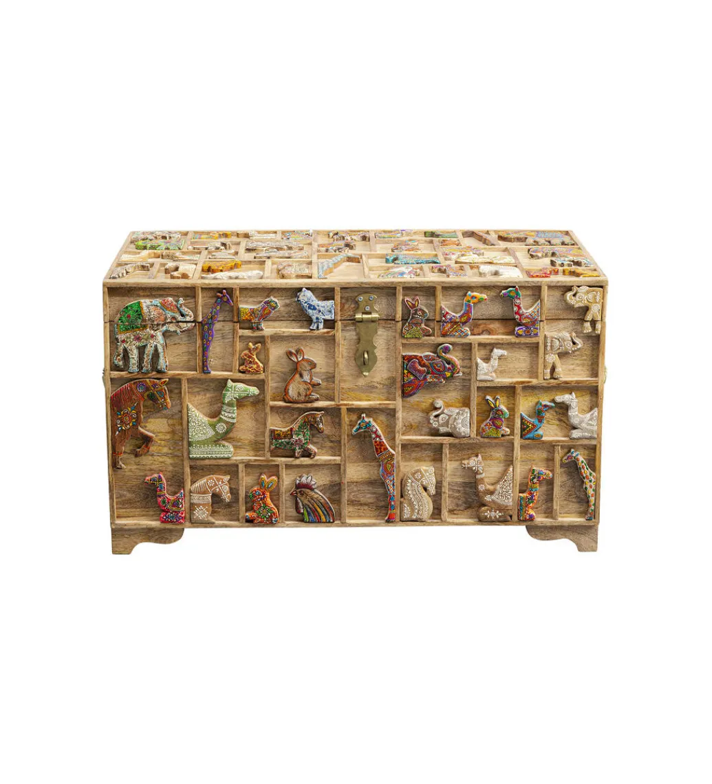 Dzieci KDesign Skrzynia ZOO 81 x 47 cm