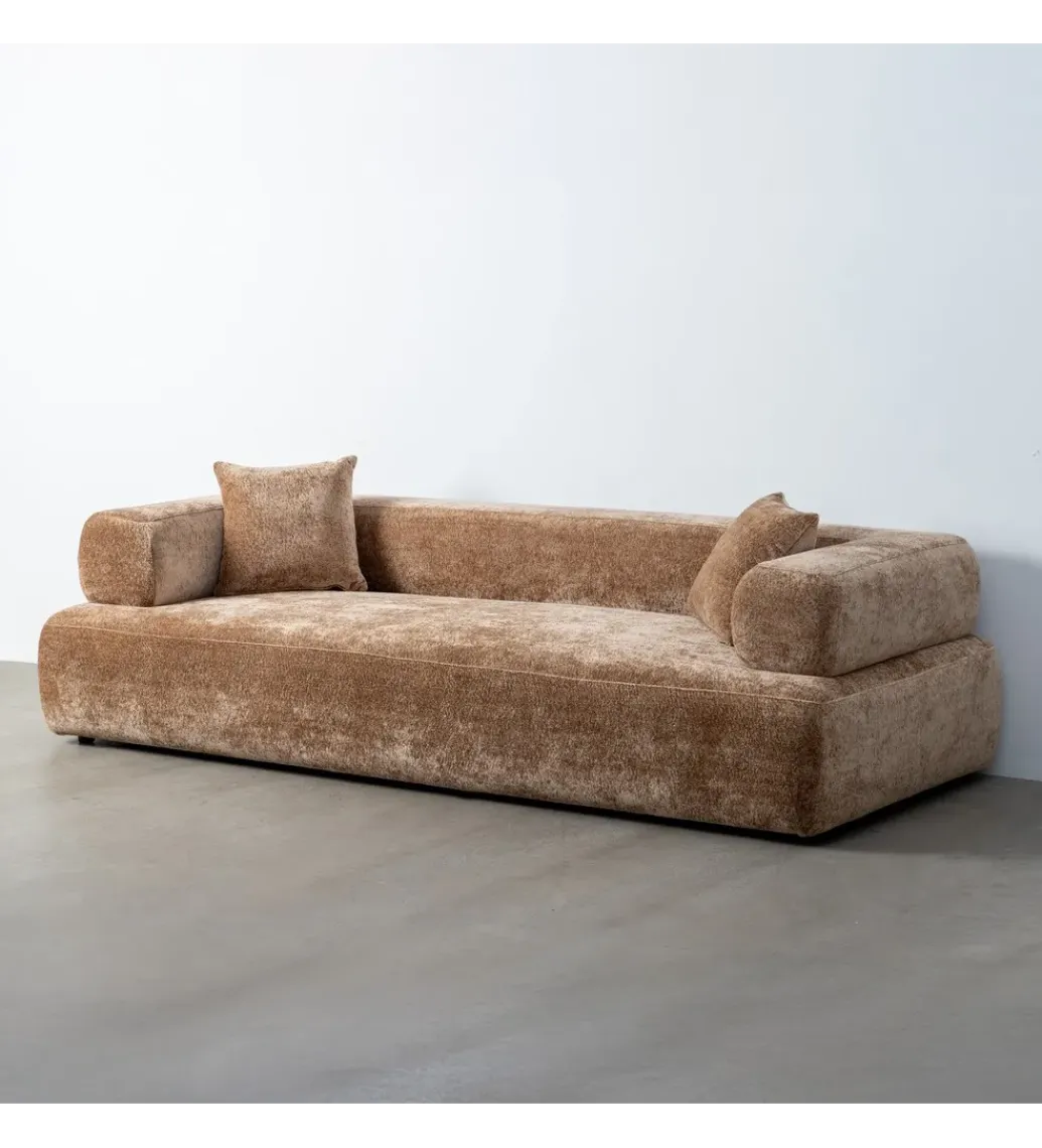 DENZO Sofa ANTYKAN 200 cm beżowa