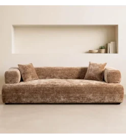 DENZO Sofa ANTYKAN 200 cm beżowa