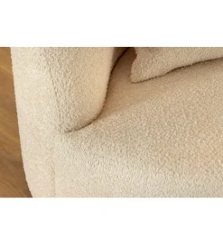 Invicta Interior Sofa ATELIER 230 cm 3-osobowa bouclé beżowa