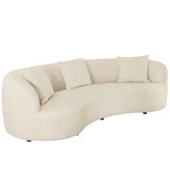 Invicta Interior Sofa ATELIER 230 cm 3-osobowa bouclé beżowa