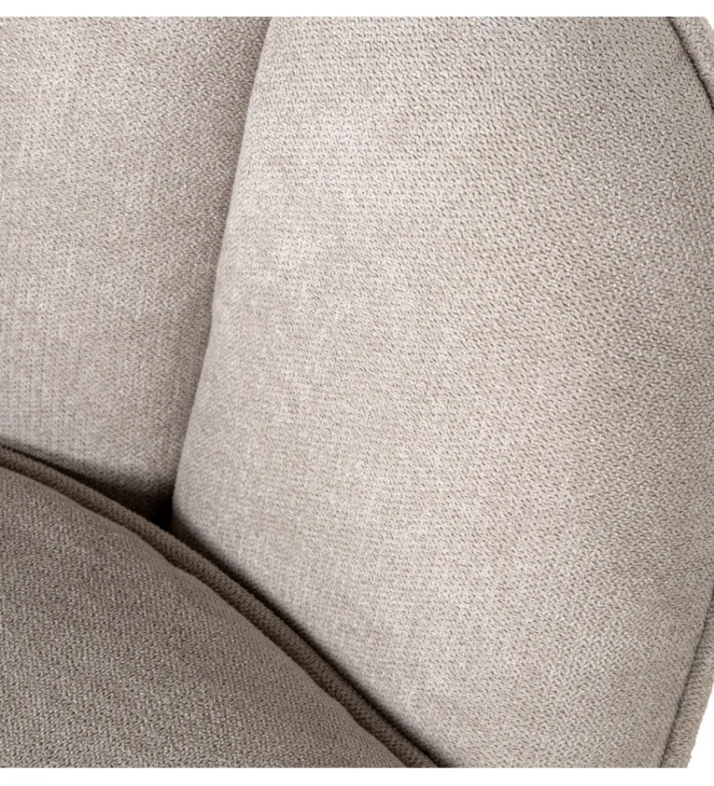 Exclusivas Sofa BETERYM 129 cm beżowa