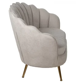 Exclusivas Sofa BETERYM 129 cm beżowa