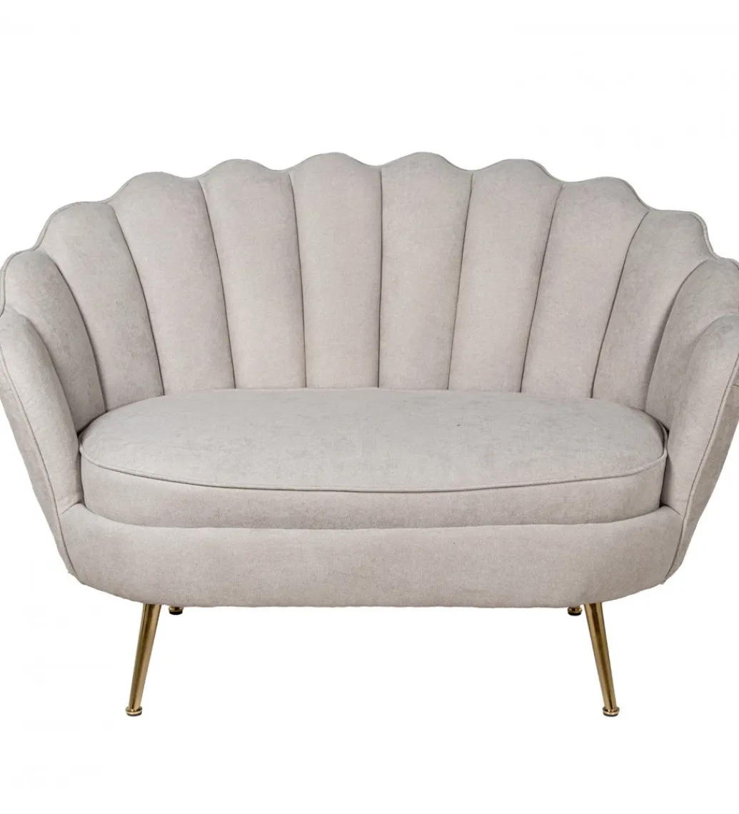 Exclusivas Sofa BETERYM 129 cm beżowa