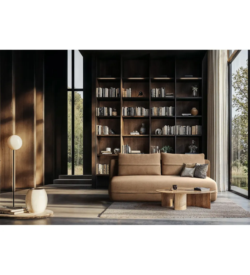 Comforteo Sofa BUFFO 213 cm z funkcją spania z pojemnikiem na pościel