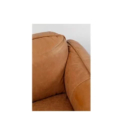 KDesign Sofa CALGARY 228 cm skórzana brązowa