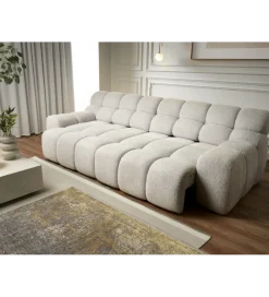Wersal Sofa CAMPILE 288 cm elektrycznie wysuwane siedzisko