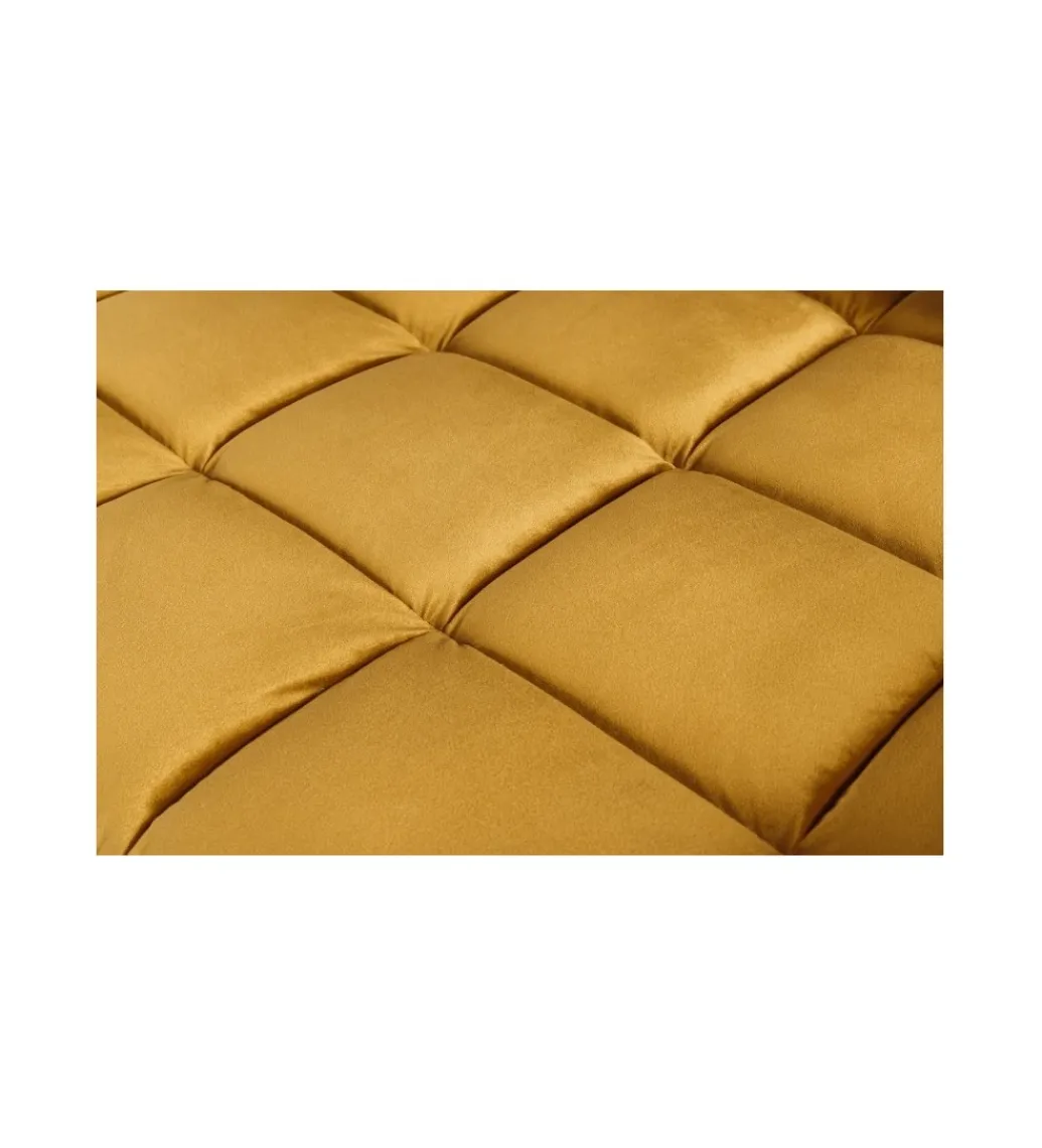 Invicta Interior Sofa CANIS 220 cm musztardowo - żółta