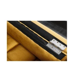 Invicta Interior Sofa CANIS 220 cm musztardowo - żółta