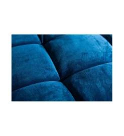 Invicta Interior Sofa CANIS velvet 220 cm aqua velvet