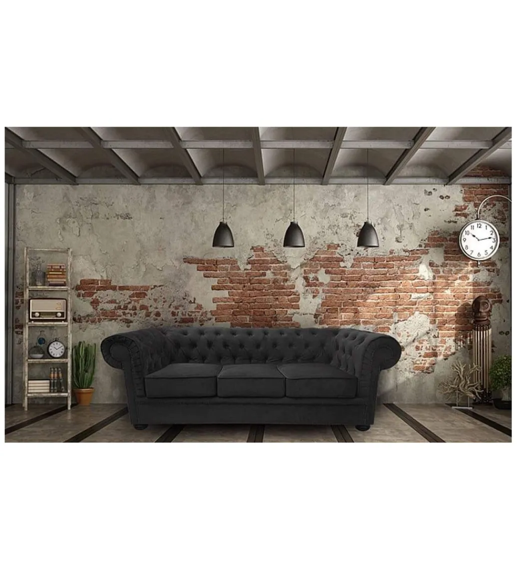 Zona-Design Sofa Chesterfield BAROZZI Modern Barock II Clasic z funkcją spania
