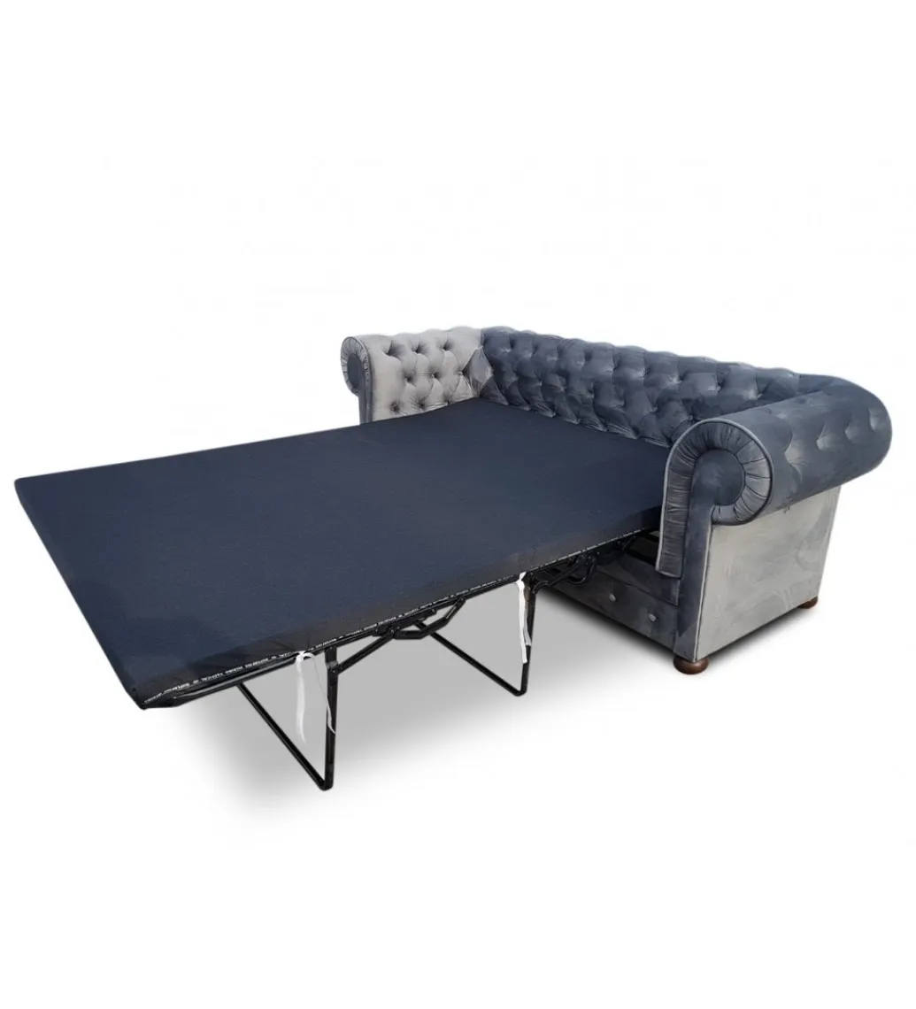 Zona-Design Sofa Chesterfield BAROZZI Modern Barock II Clasic z funkcją spania