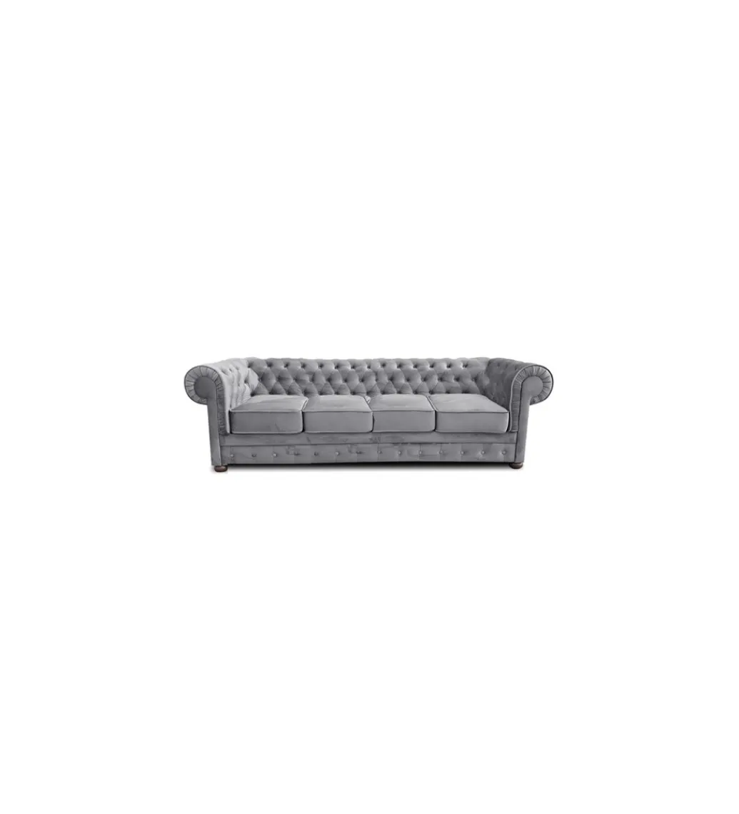 Zona-Design Sofa Chesterfield BAROZZI Modern Barock II Clasic z funkcją spania