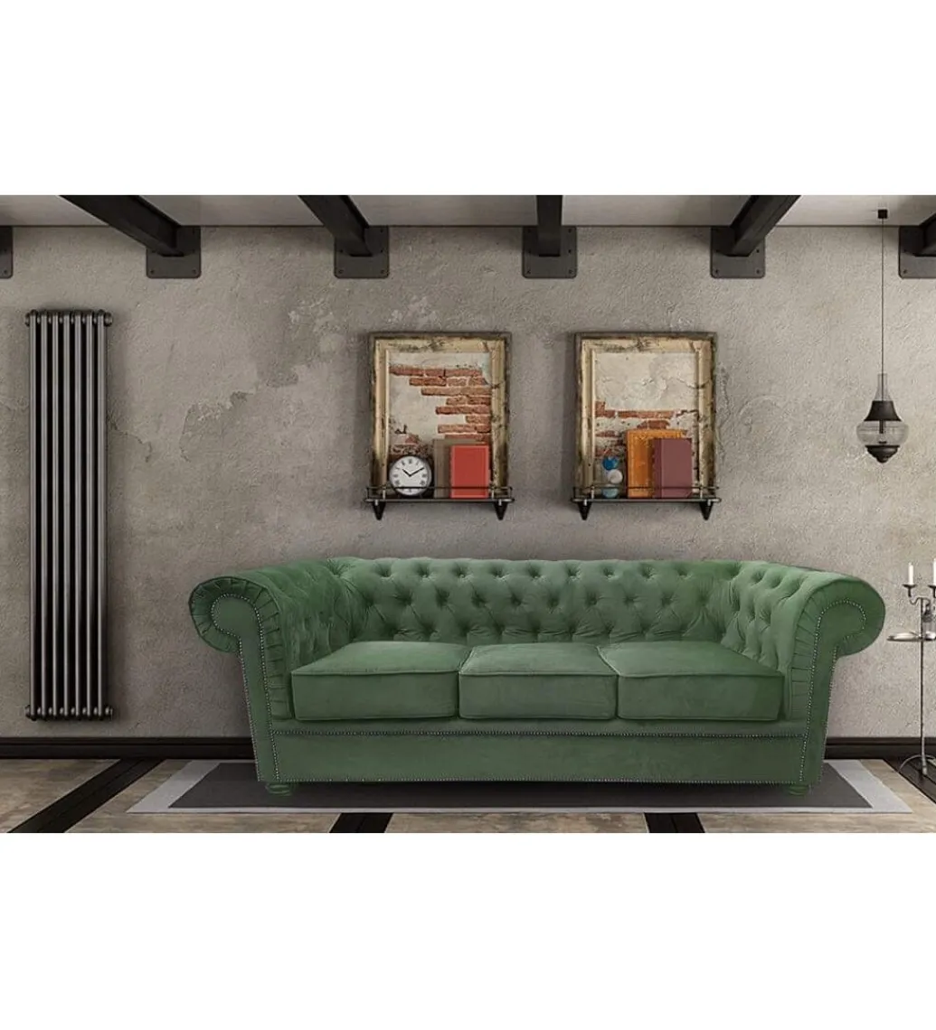 Zona-Design Sofa Chesterfield BAROZZI Modern Barock II Clasic z funkcją spania