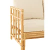 J-Line Sofa dwuosobowa ELISE 127 cm rattan