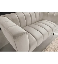 Invicta Interior Sofa dwuosobowa Scarlett 165 cm szampański beż