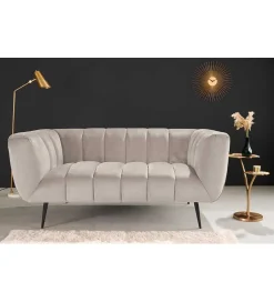 Invicta Interior Sofa dwuosobowa Scarlett 165 cm szampański beż