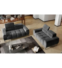 Wersal Sofa ELEKTRA Plaza 212 cm z elektrycznie wysuwanym siedziskiem