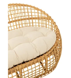 J-Line Sofa ELISE 137 cm rattan