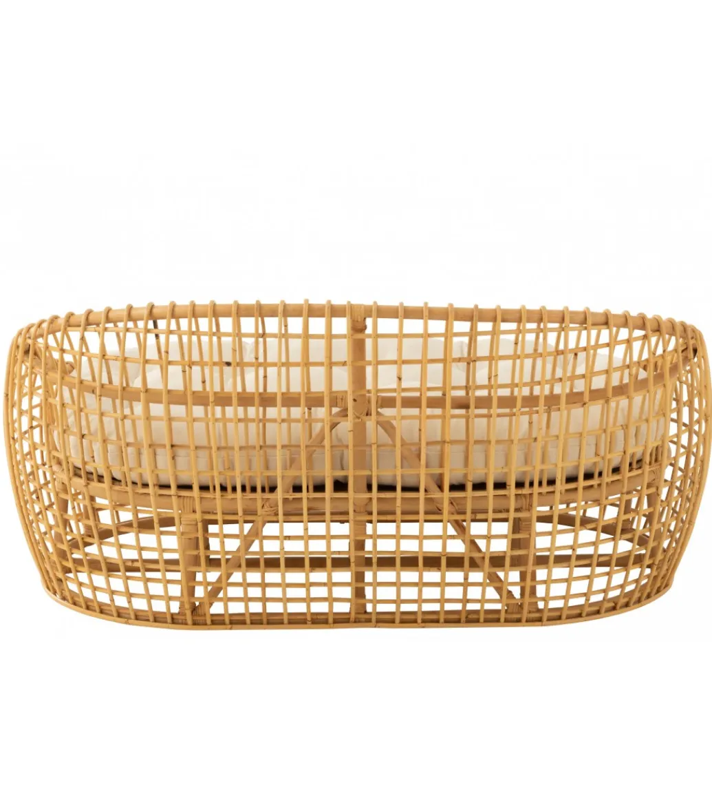 J-Line Sofa ELISE 137 cm rattan