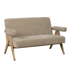Zona-Design Sofa NAMGAN 134 cm beżowy naturalny