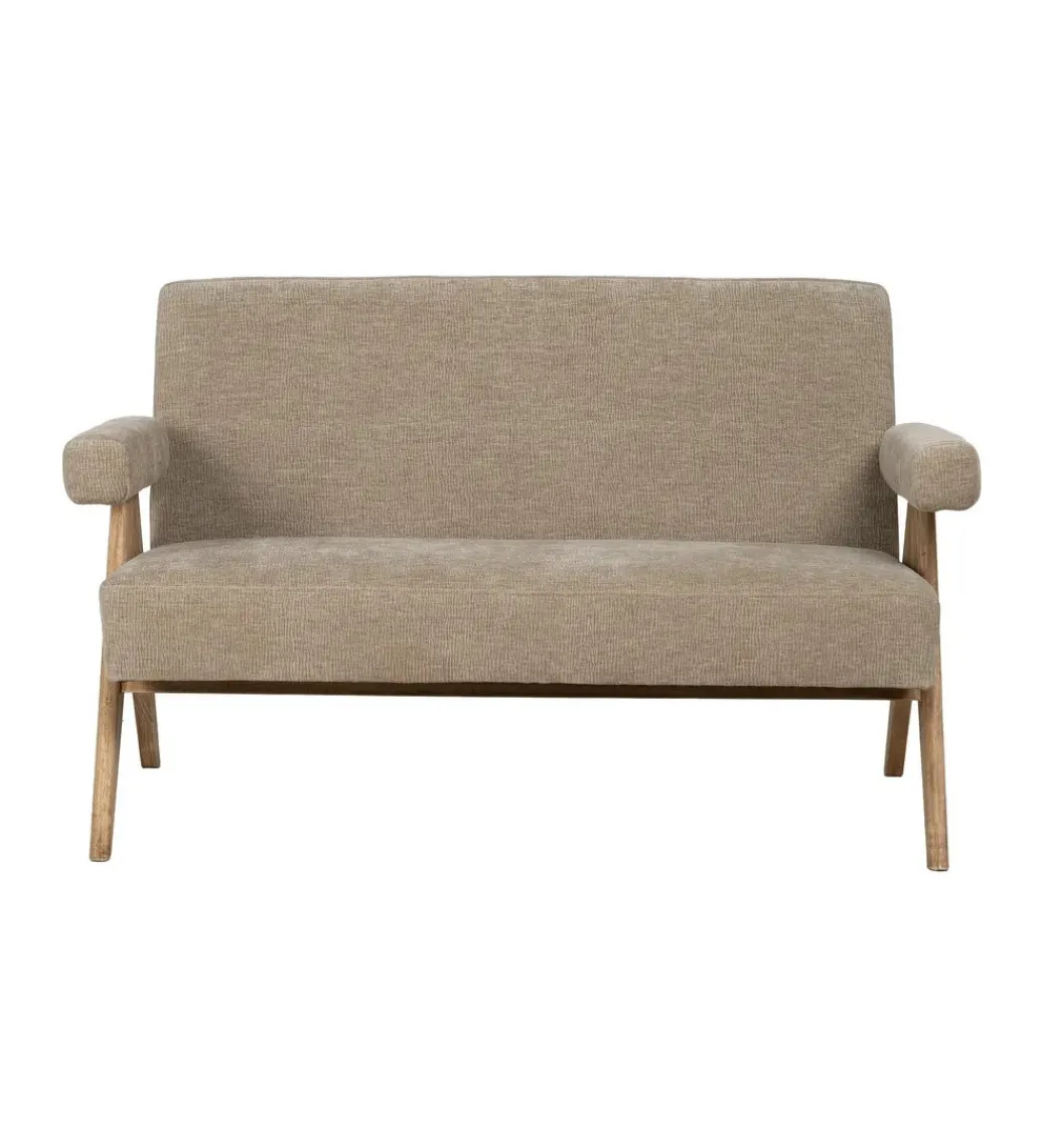 Zona-Design Sofa NAMGAN 134 cm beżowy naturalny