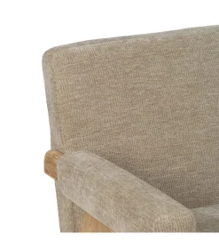 Zona-Design Sofa NAMGAN 134 cm beżowy naturalny