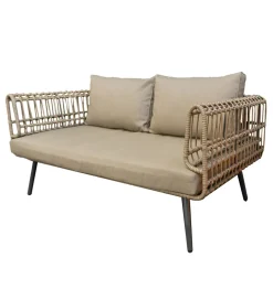 Zona-Design Sofa ogrodowa ARIKI 161 cm naturalna szara