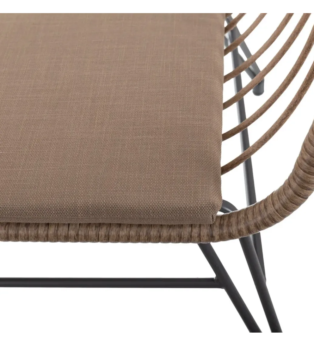 Zona-Design Sofa ogrodowa ARIKI 121 cm naturalna