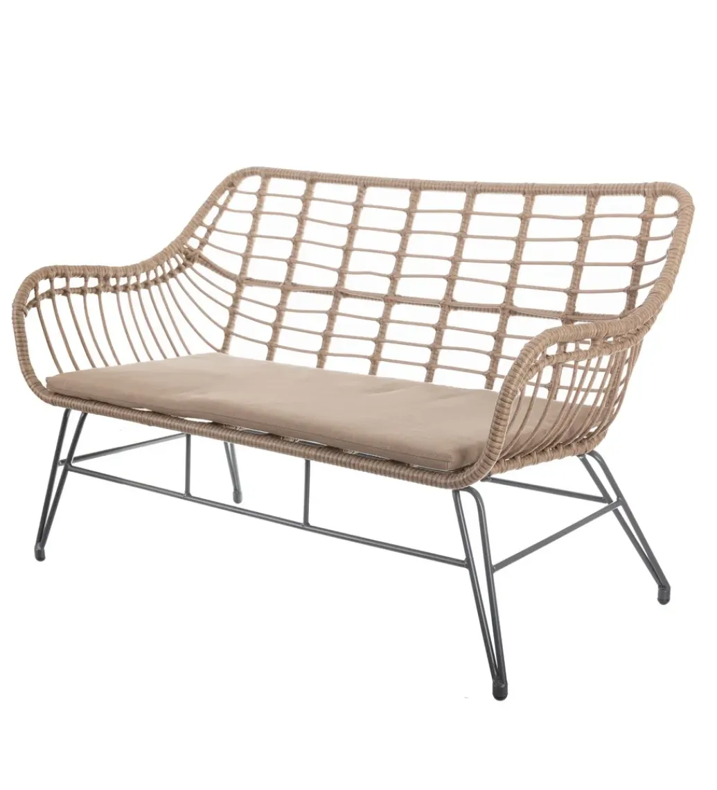 Zona-Design Sofa ogrodowa ARIKI 121 cm naturalna