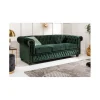 Invicta Interior Sofa OLIVIO 220 cm antyczny róż