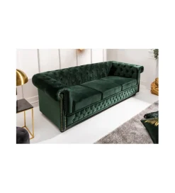 Invicta Interior Sofa OLIVIO 220 cm antyczny róż