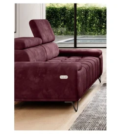 Wersal Sofa PALLADIO 194 Cm Z Elektrycznie Wysuwanym Siedziskiem